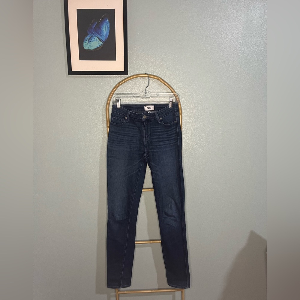 Dark wash PAIGE jeans 👖
